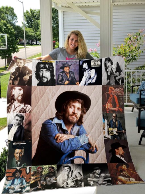 Buy Waylon Jennings Quilt Blanket & Quilt Bedding Set 01121