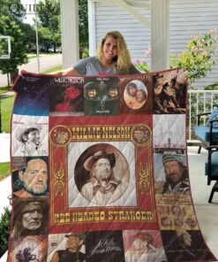 Buy Willie Nelson Quilt Blanket & Quilt Bedding Set For Fans Ver 17.2