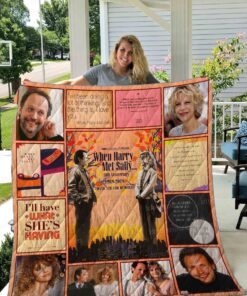 Buy When Harry Met Sally Quilt Blanket & Quilt Bedding Set 01