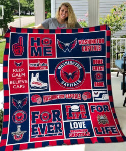 Buy Washington Capitals Quilt Blanket & Quilt Bedding Set 04