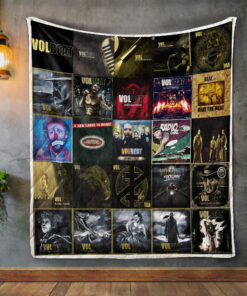 Buy Volbeat Album Covers Quilt Blanket & Quilt Bedding Set