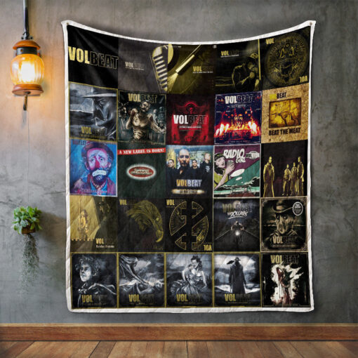 Buy Volbeat Album Covers Quilt Blanket & Quilt Bedding Set