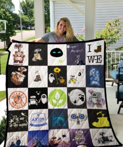 Buy Wall-E Quilt Blanket & Quilt Bedding Set - Meteew