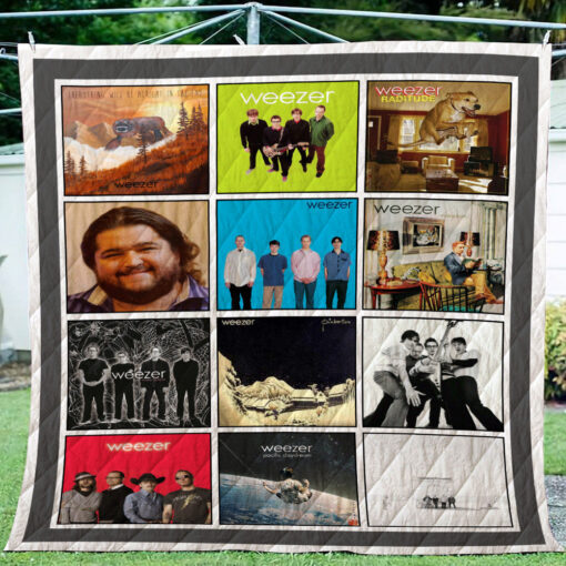 Buy Weezer Lp Album Quilt Blanket & Quilt Bedding Set