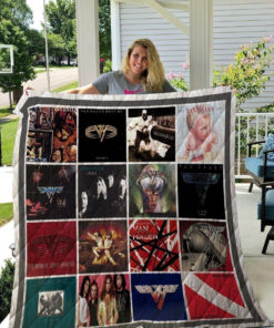 Buy Van Halen Albums Quilt Blanket & Quilt Bedding Set - Meteew