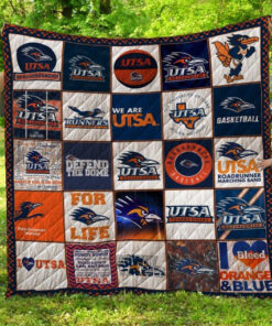 Buy Utsa Roadrunners Quilt Blanket & Quilt Bedding Set