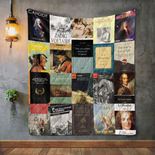 Buy Voltaire Books Quilt Blanket & Quilt Bedding Set