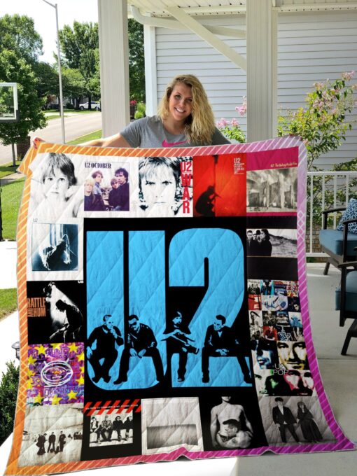 Buy U2 Style 4 Album Covers Quilt Blanket & Quilt Bedding Set