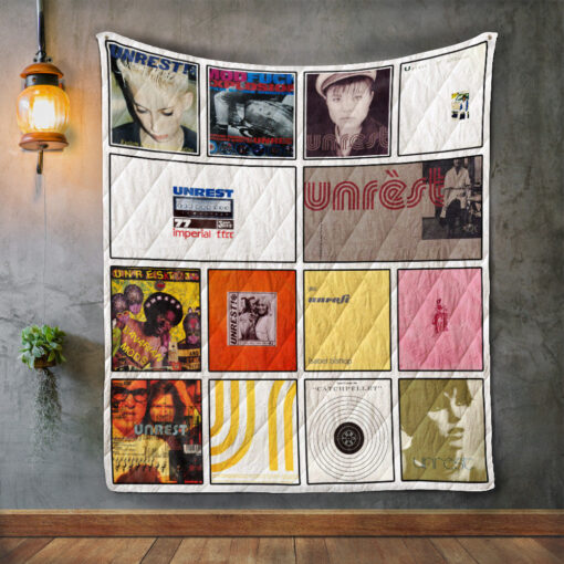 Buy Unrest Album Covers Quilt Blanket & Quilt Bedding Set