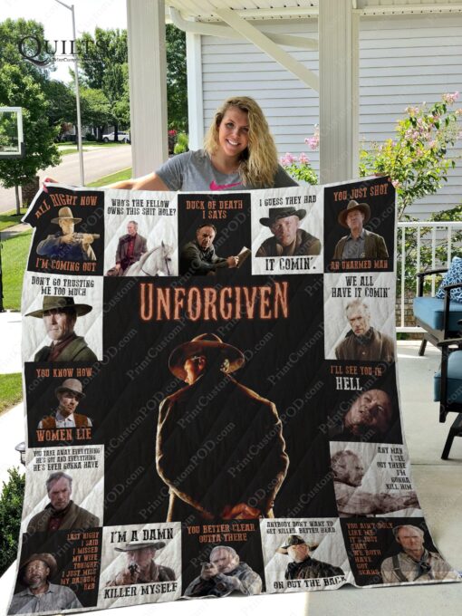 Buy Unforgiven Quilt Blanket & Quilt Bedding Set