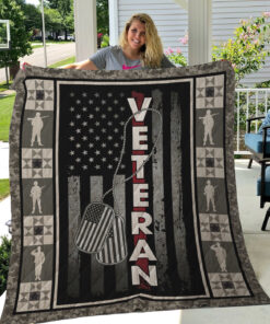 Buy Us Army Veteran American Flag Quilt Blanket & Quilt Bedding Set Great Customized Gifts For Birthday Christmas Thanksgiving Veteran'S Day Perfect Gifts For Veteran Lover