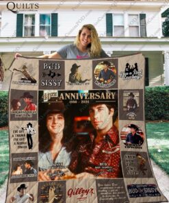 Buy Urban Cowboy 40Th Anniversary Quilt Blanket & Quilt Bedding Set For Fans Ver 17