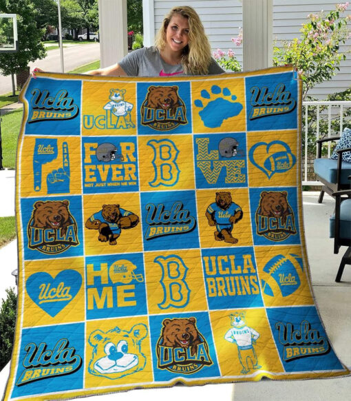 Buy Ucla Bruins Quilt Blanket & Quilt Bedding Set - Meteew