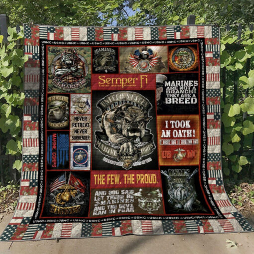 Buy United State Marines Are Not A Branch They Are A Breed Quilt Blanket & Quilt Bedding Set Great Customized Gifts For Birthday Christmas Thanksgiving Perfect Gifts For Marine Lover