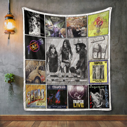 Buy Trapeze Album Covers Quilt Blanket & Quilt Bedding Set