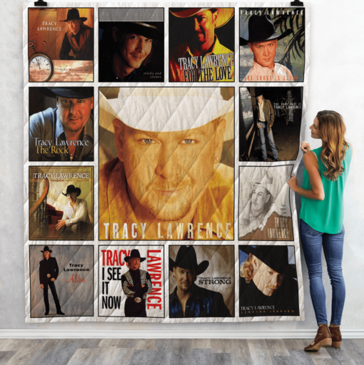 Buy Tracy Lawrence Albums Quilt Blanket & Quilt Bedding Set 02