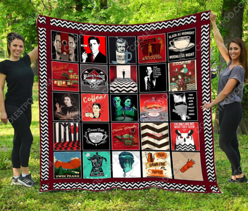 Buy Twin Peaks  Quilt Blanket & Quilt Bedding Set