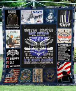 Buy Us Navy Veteran I Hold Dear To My Heart The Honor Quilt Blanket & Quilt Bedding Set Great Customized Gifts For Birthday Christmas Thanksgiving Perfect Gifts For Veteran Lover