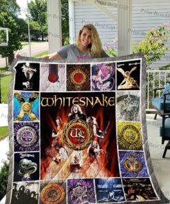 Buy Whitesnake Albums Cover Poster Quilt Blanket & Quilt Bedding Set