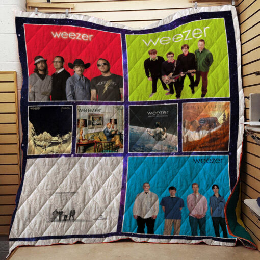 Buy Weezer Albums Quilt Blanket & Quilt Bedding Set