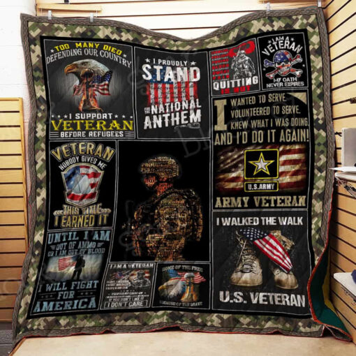 Buy Veteran Special Quilt Blanket & Quilt Bedding Set