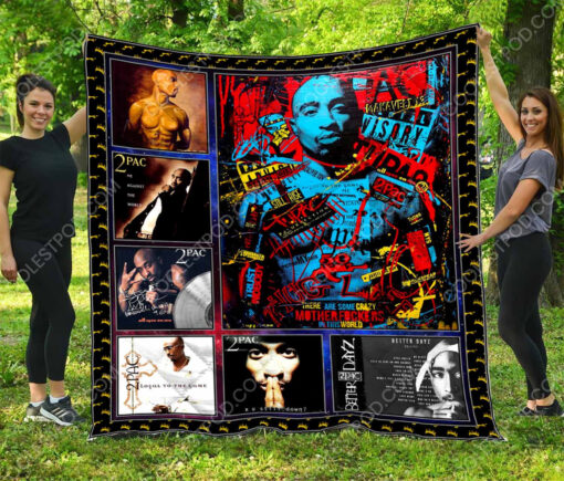 Buy Tupac Shakur  Quilt Blanket & Quilt Bedding Set