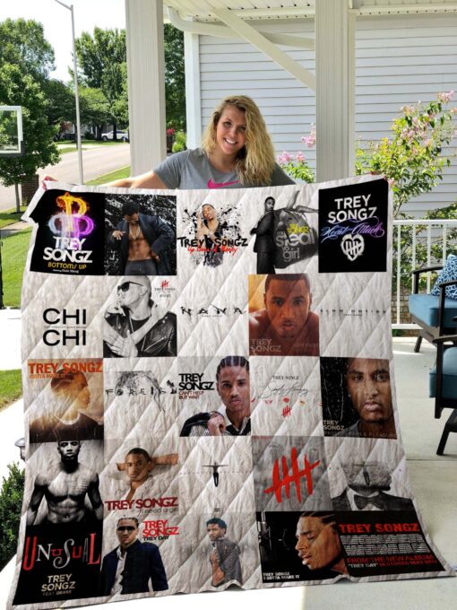 Buy Trey Songz Quilt Blanket & Quilt Bedding Set - Meteew