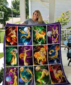 Buy Twelve Horoscopes Quilt Blanket & Quilt Bedding Set Great Customized Blanket Gifts For Birthday Christmas Thanksgiving