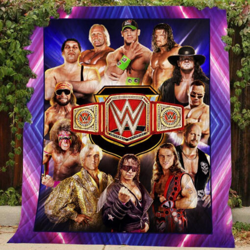 Buy Wrestling Wwe  Quilt Blanket & Quilt Bedding Set