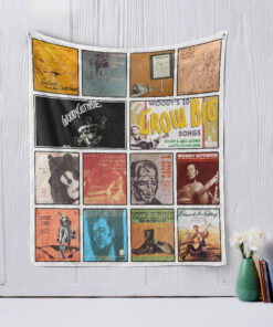 Buy Woody Guthrie Quilt Blanket & Quilt Bedding Set