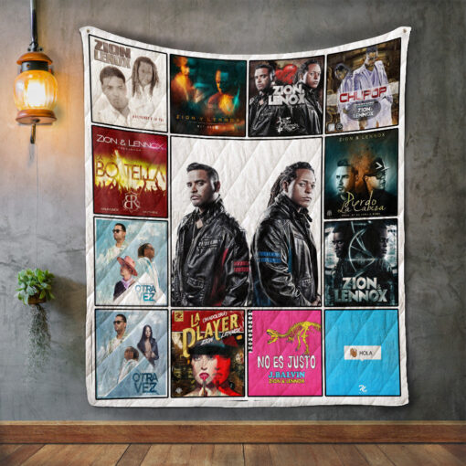 Buy Zion &Amp;Amp; Lennox Album Covers Quilt Blanket & Quilt Bedding Set