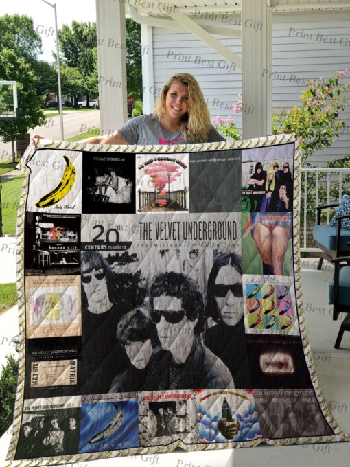 Buy The Velvet Underground Albums Cover Poster Quilt Blanket & Quilt Bedding Set