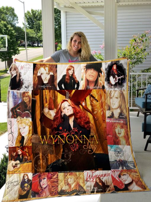 Buy Wynonna Judd Albums Quilt Blanket & Quilt Bedding Set For Fans Ver 17