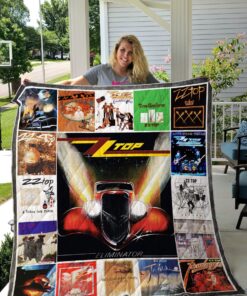 Buy Zz Top Albums Cover Poster Quilt Blanket & Quilt Bedding Set