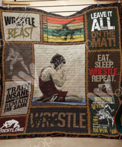 Buy Wrestling Quilt Blanket & Quilt Bedding Set - Meteew