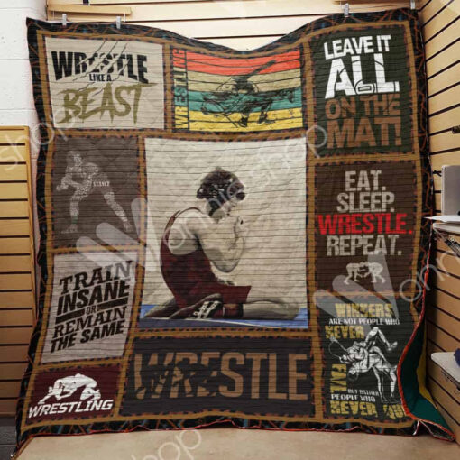 Buy Wrestling Quilt Blanket & Quilt Bedding Set - Meteew