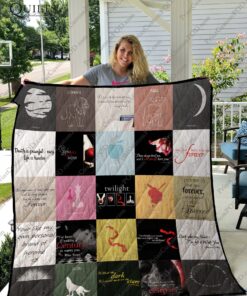 Buy The Twilight Saga T-Shirt Quilt Blanket & Quilt Bedding Set For Fans