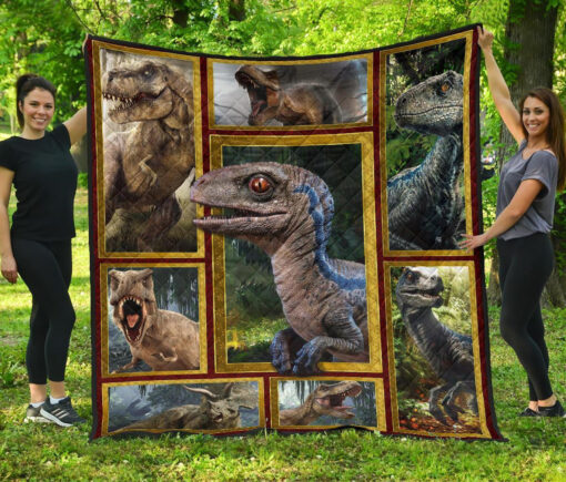 Buy Wonderfull Dinosaur Photography Art Quilt Blanket & Quilt Bedding Set Great Customized Blanket Gifts For Birthday Christmas Thanksgiving