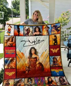 Buy Wonder Woman (Gal Gadot) Quilt Blanket & Quilt Bedding Set 01