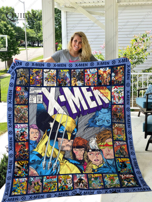 Buy X-Men Comics Quilt Blanket & Quilt Bedding Set Ver 1