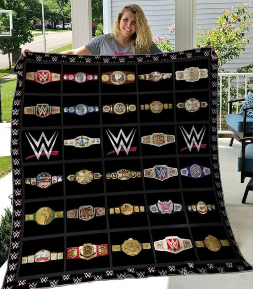 Buy Wwe Network Quilt Blanket & Quilt Bedding Set