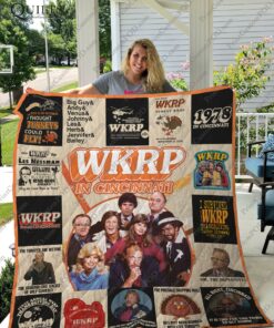 Buy Wkrp In Cincinnati T-Shirt Quilt Blanket & Quilt Bedding Set