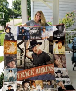 Buy Trace Adkins Quilt Blanket & Quilt Bedding Set For Fans Ver 17