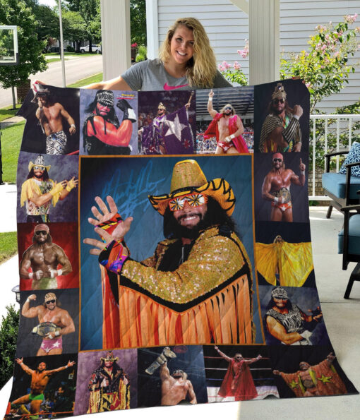 Buy Wwe - Randy Savage Quilt Blanket & Quilt Bedding Set