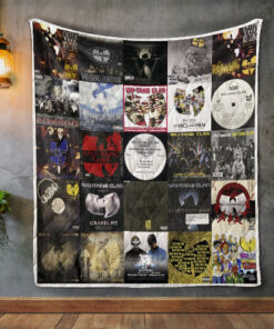 Buy Wu-Tang Clan 2 Album Covers Quilt Blanket & Quilt Bedding Set