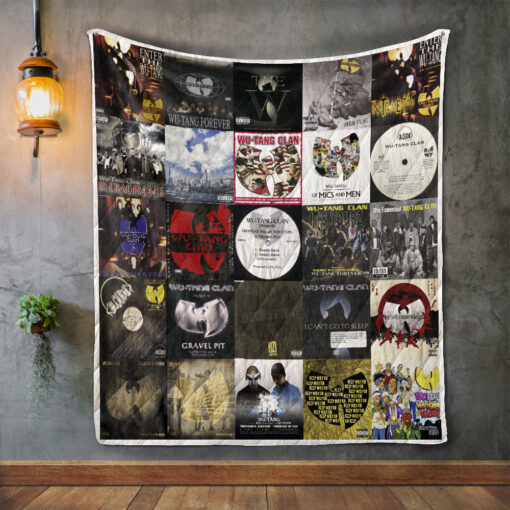 Buy Wu-Tang Clan 2 Album Covers Quilt Blanket & Quilt Bedding Set