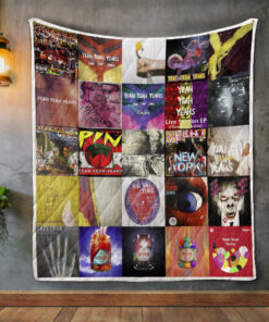 Buy Yeah Yeah Yeahs Album Covers Quilt Blanket & Quilt Bedding Set