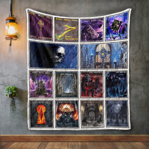 Buy Axel Rudi Pell Album Covers Quilt Blanket & Quilt Bedding Set