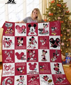 Buy Alabama Crimson Tide Disney Quilt Blanket & Quilt Bedding Set