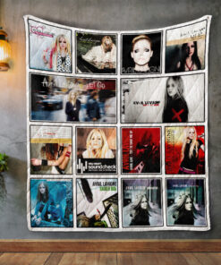 Buy Avril Lavigne Album Covers Quilt Blanket & Quilt Bedding Set